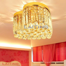 Pas cher prix Zhongshan guzhen éclairage salon cristal coeur décoration plafond lampe